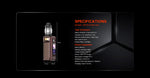 VOOPOO Drag 6 Mod Kit with Uforce-X Tank II 4400mAh 5ml (Max 220W) – Brown - Drag 6 Kit
