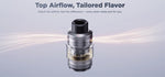 Geekvape Z Sub Ohm Tank 5 Tank 5.5ml (29mm) – Glossy Black - Z Subohm Tank 5
