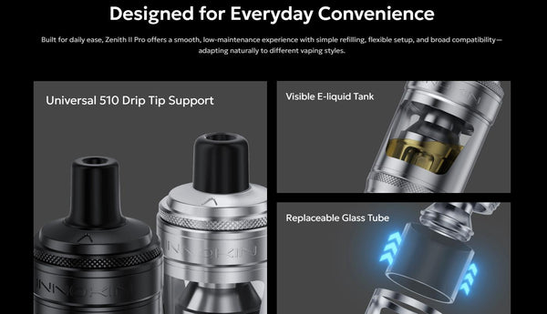 Innokin Zenith II Pro Tank Atomizer 4.5ml – Innokin Zenith II Pro Tank Atomizer 4.5ml
